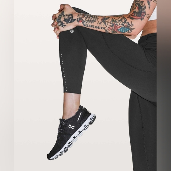 Lululemon Fast & Free 7/8 Tight II, *Nulux 25", Black, W5BJGS, Size 2 - Picture 6 of 16